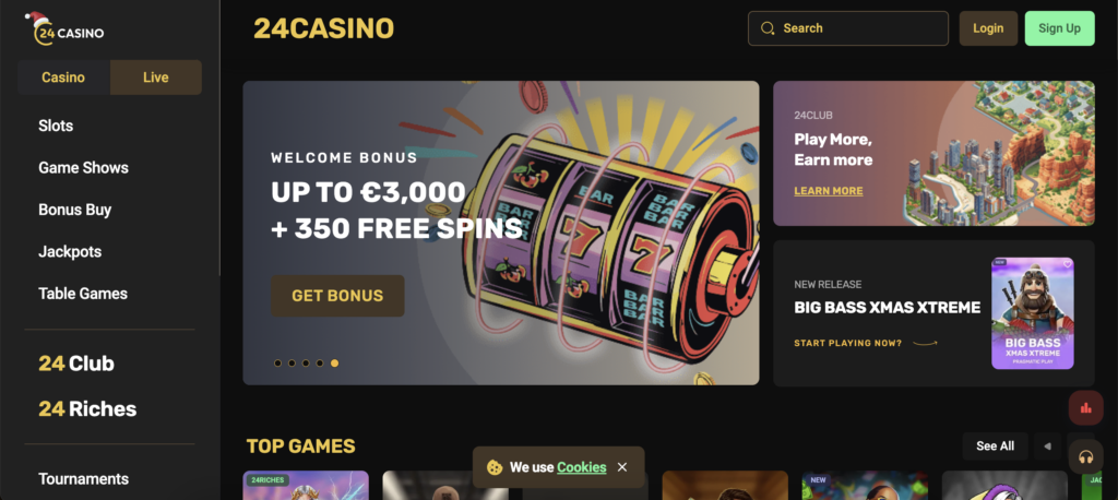 24casino main page